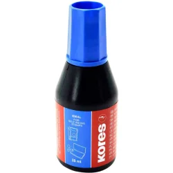 Штемпельная краска Kores Краска штемпельная 28 мл синяя