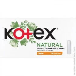 Kotex  Natural  16 .