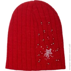 Шапка Kraft+ Шапочка детская для девочки арт. 2526 р.50-52 красный