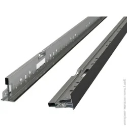 Kraft Профиль Fortis T-24 3600x38x24 мм черный