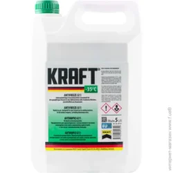 Антифриз готовий Kraft G11-35 ° 5л зелений 5 л