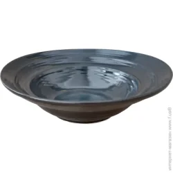 Супниця Krauff Тарілка супова Lucerne Black&Blue 700 мл 21,2 см 24-320-005