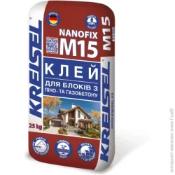 Kreisel Клей для блоків Nanofix M15 Газоблок та Піноблок