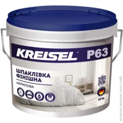 Kreisel Шпаклевка P63 финишная акриловая Nanofix 20 кг