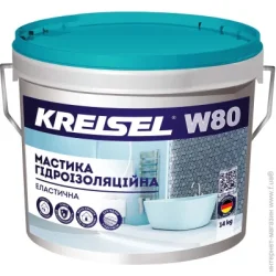 Kreisel Мастика гидроизоляционная еластичная W80 Nanofix 14кг