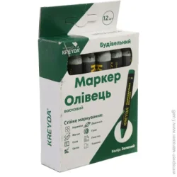 Kreyda Крейда воскова CW606116 розметочна зелена 13 мм