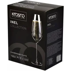 Набор бокалов для шампанського Krosno INEL 250 мл 6 шт (870892)