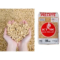 Средство для розжига Ktik Пеллеты с древесины сосна Премиум 15 кг.