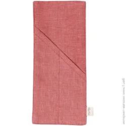 Конверт для приборов La Nuit Чехол для приборов "Овощи" Марсала 10x24 см