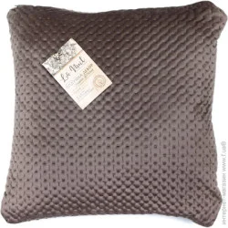Декоративна подушка La Nuit Подушка декоративна 3D Velvet 45x45 см темно-бежевий