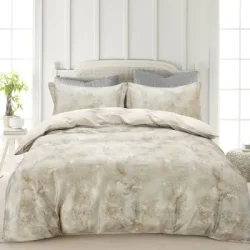 Комплект постільної білизни La Nuit полуторний 160x220 см коричневий Комплект постільної білизни Galaxy 1,5 коричневий