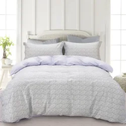 Комплект постільної білизни La Nuit полуторний 160x220 см блакитний Комплект постільної білизни Geometry 1,5 бірюзовий з принтом