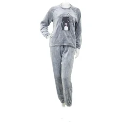 Пижамный комплект La Nuit Костюм домашний женский Home Cathy р. S серый
