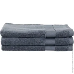 Полотенце для ног, для рук и лица La Nuit Home Touch 30x50 см серый