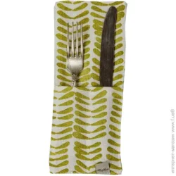 Конверт для приборов La Nuit Чехол для приборов Oliva Шафран 10x24 см