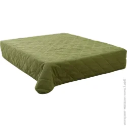 La Nuit Покривало Velour ромб 240x260 см світло-зелений