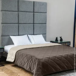 La Nuit Покрывало VELOUR 240x260 см коричневый