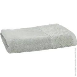 Рушник для ніг, для рук и обличчя, душевий (банний) La Nuit Velour Cells 33x50 см зелений