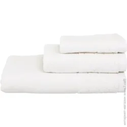Полотенце для ног, для рук и лица, душевое (банное) La Nuit Velour Cells 70x140 см айвори