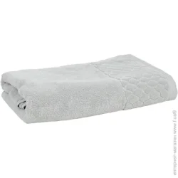 Полотенце для ног, для рук и лица, душевое (банное) La Nuit Velour Cells 70x140 см тауп