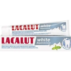 Паста Lacalut White Alpenminze 75мл