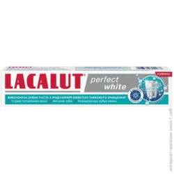 Lacalut Зубная паста White Perfect 75 мл 75 г