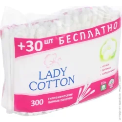 Lady Cotton Ватные палочки 300 шт. (мягкая)