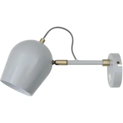 Laguna Lighting Бра с выключателем 1x25 Вт Е27 серый/античная бронза 60241-01