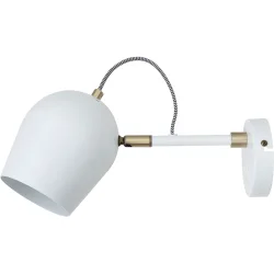 Laguna Lighting Бра с выключателем 1x25 Вт Е27 белый/античная бронза 60271-01