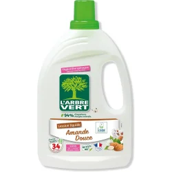 Гель для стирки L`Arbre Vert Сладкий миндаль 1530 мл 34 стирки (3450601046315)