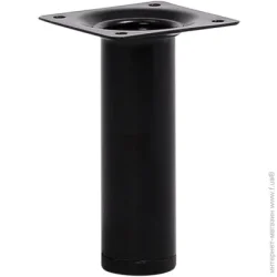 Larvij Мебельная ножка L61R10BL30 круглая d30x100 мм черная