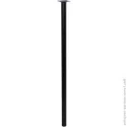 Larvij Мебельная ножка L61R80BL30 круглая d30x800 мм черная