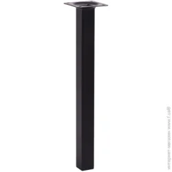 Larvij Мебельная ножка L61S30BL25 квадратная 25х25х300 мм черная