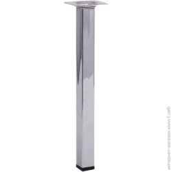 Larvij Мебельная ножка L61S30CH25 квадратная 25х25х300 мм хромированная