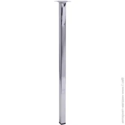 Larvij Мебельная ножка L61S60CH25 квадратная 25х25х600 мм хромированная