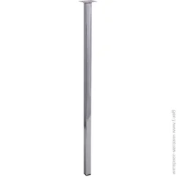 Larvij Мебельная ножка L61S80CH25 квадратная 25х25х800 мм хромированная