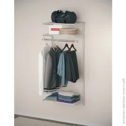 Larvij Гардеробная система LWSE2 650 мм белый