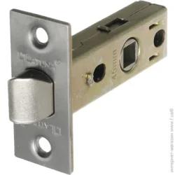 Дверний замок Latuna Засувка дверна міжкімнатна 100 SN матовий нікель