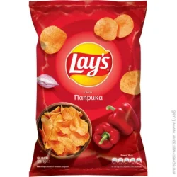 Чипсы Lays Паприка 120 г