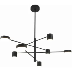 Led Concept Люстра потолочная INCH 6x75 Вт черный