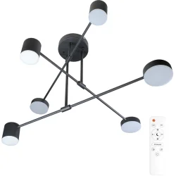 Led Concept Люстра потолочная ROW 8540 6x55 Вт черный