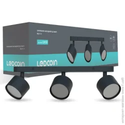 Спот Ledcoin Світильник настінний GX53 чорний ML411-3