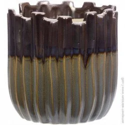Lefard Ваза Шоколад 13*13,5 см 919-334