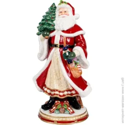 Декоративные фигурки и статуэтки Lefard Декоративная новогодняя фигура Санта 50х25х25 см 50х25х