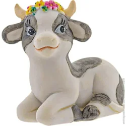 Декоративные фигурки и статуэтки Lefard Фигурка декоративная Коровка-красотка 5,5 см 192-109