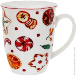 Чашка Lefard Чашка Christmas Sweets 360 мл 922-006 - порцеляна