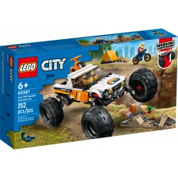 Конструктор LEGO City Пригоди на позашляховику 4x4 252 деталей (60387)
