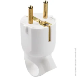 Legrand Вилка электрическая с ручкой 50190 с заземлением 250В 16А IP20 белый