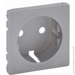 Рамка Legrand Накладка на механизм розетки Life 2К+ З алюминий 755202