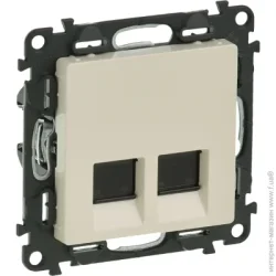Розетка Legrand Valena Life RJ-45, слоновая кость (753541)